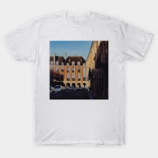 Sunlight & shadows, Place des Vosges, Paris. T-Shirt